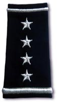 A GENERAL'S SHOULDER MARKINSIGNIA FOR WEAR ON THE SERVICE DRESS UNIFORM SHIRT