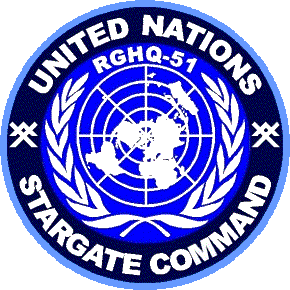 UNITED NATIONS STAR GATE COMMAND LOGO